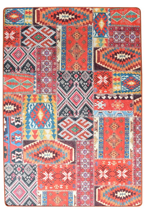 Conceptum Alfombra Patchwork Multicolor 160 x 230 cm
